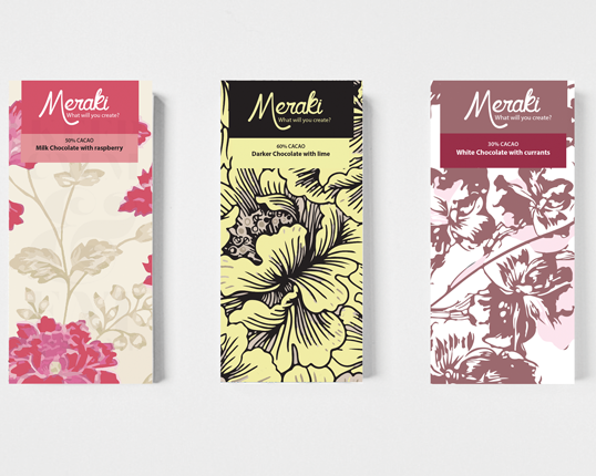Meraki Chocolate Brand Identity and Packaging Meraki Chocolate Brand Identity and Packaging
