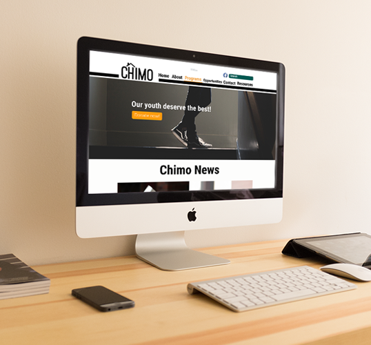 Chimo Website Redesign