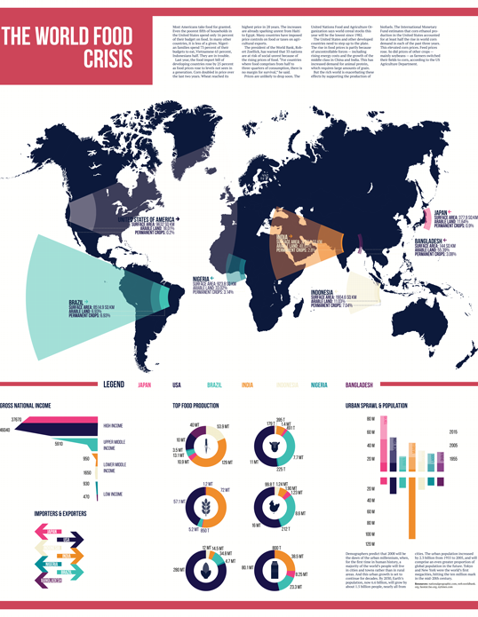 World Food Crisis Infographic