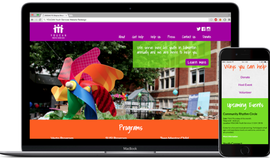 YOUCAN Youth Services Website Redesign
