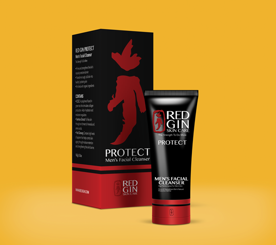 Red Gin Skin Care Branding