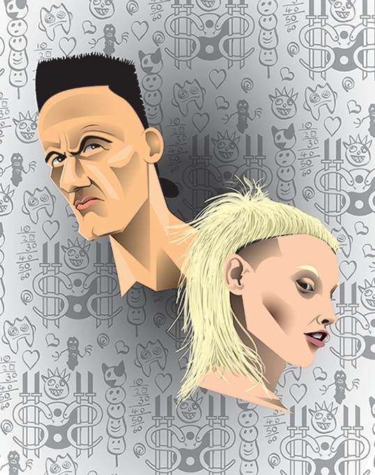 Die Antwoord Portrait