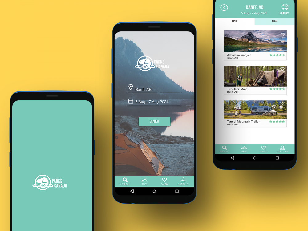 Parks Canada - App Redesign 1