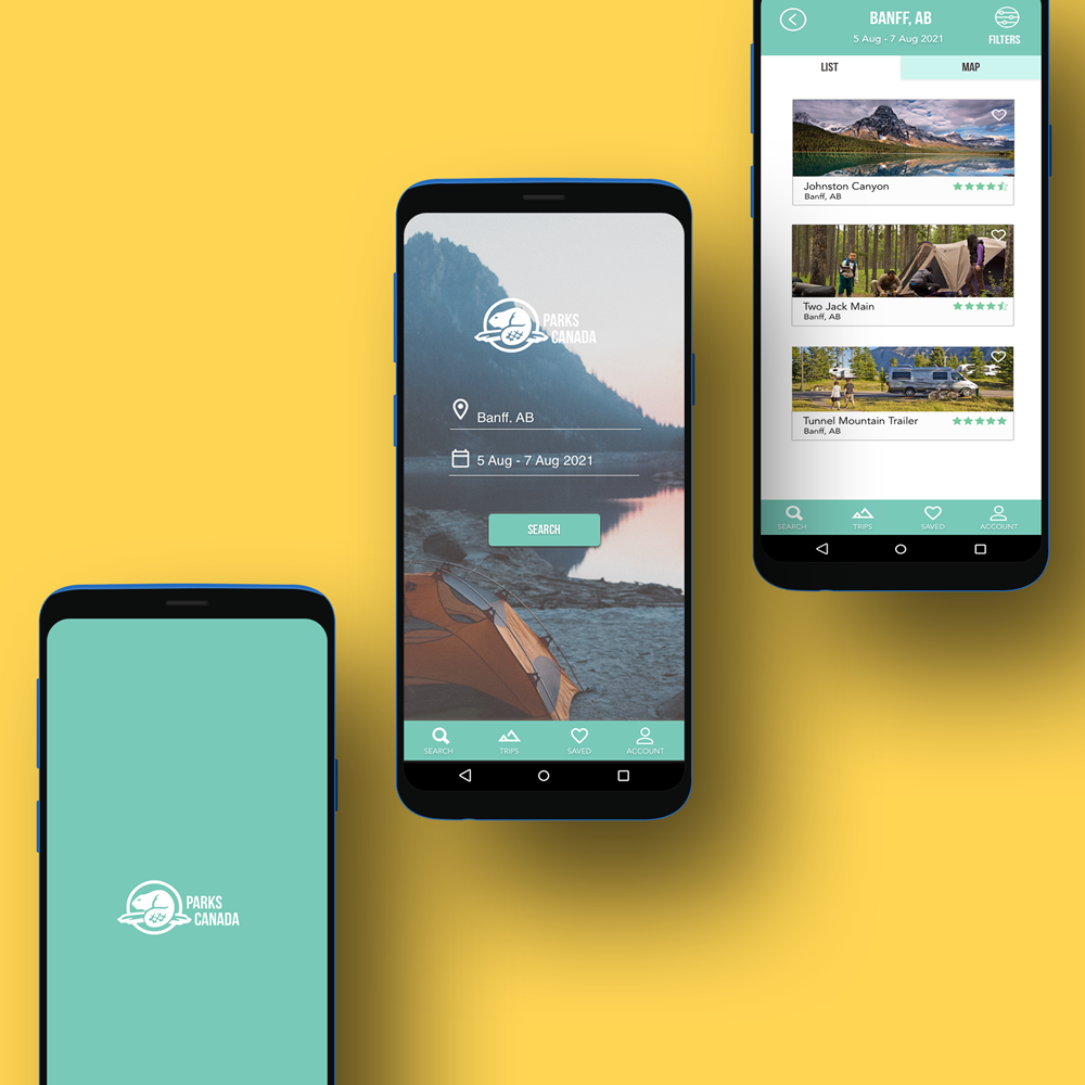 Parks Canada App Redesign