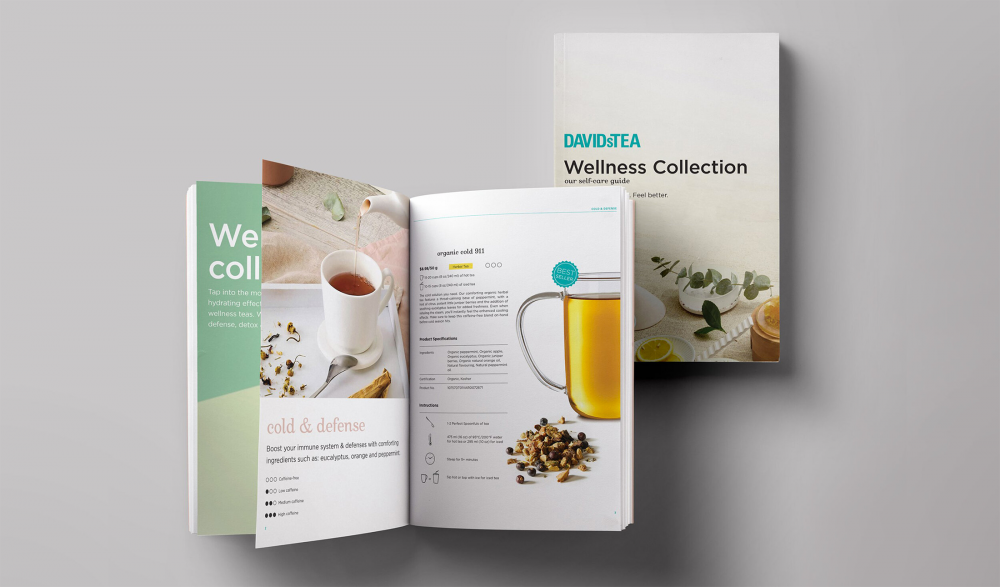 DAVIDsTEA Wellness Collection Catalogue 1