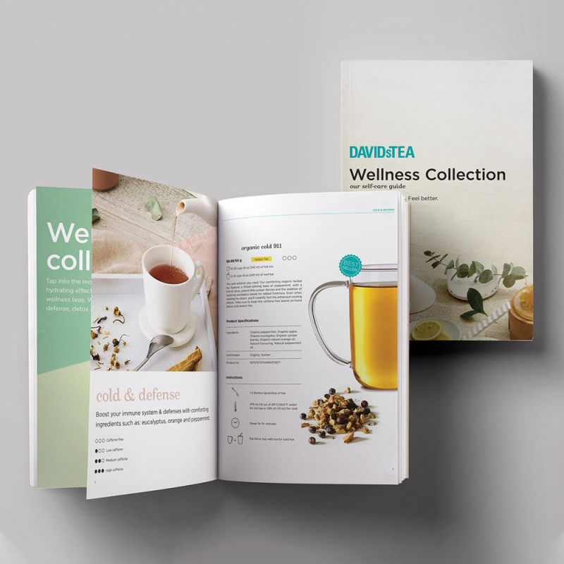 DAVIDsTEA Wellness Collection Catalogue