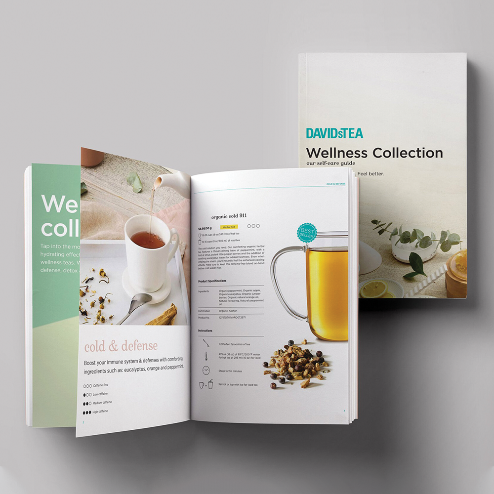 DAVIDsTEA Wellness Collection Catalogue