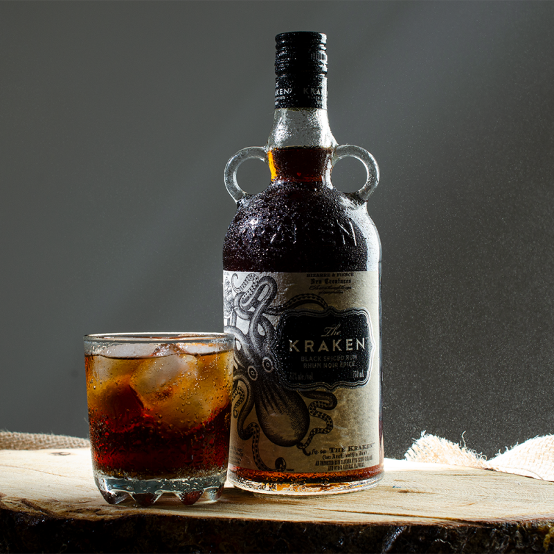 Kraken Rum Product Shot