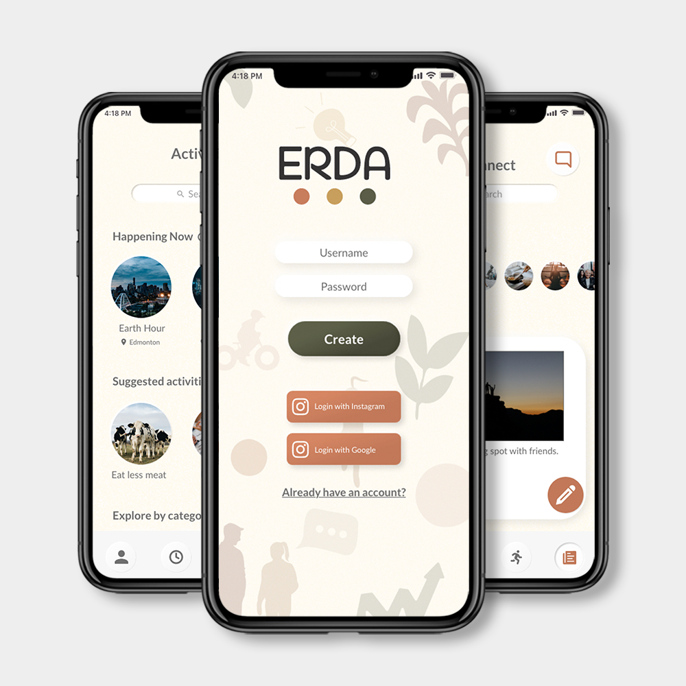 Erda Sustainability App