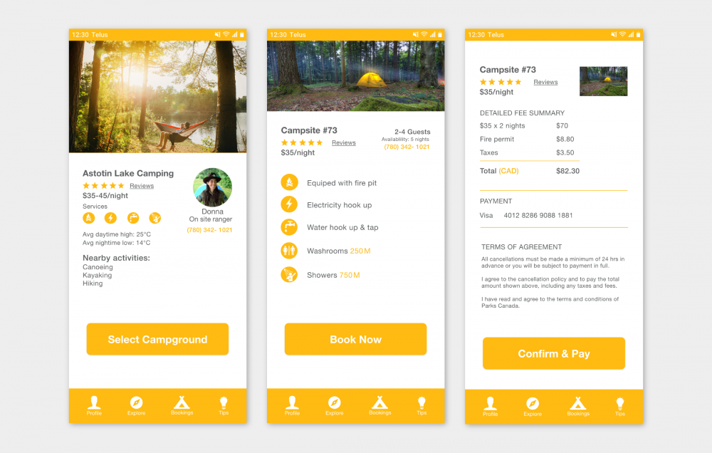 Parks Canada Camping App 4