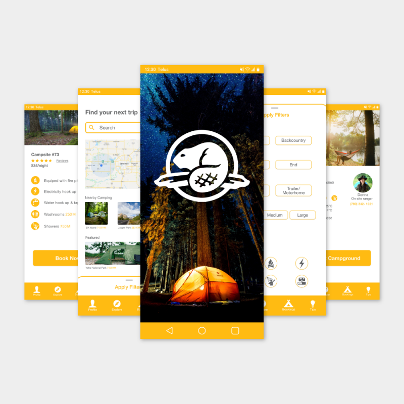 Parks Canada Camping App