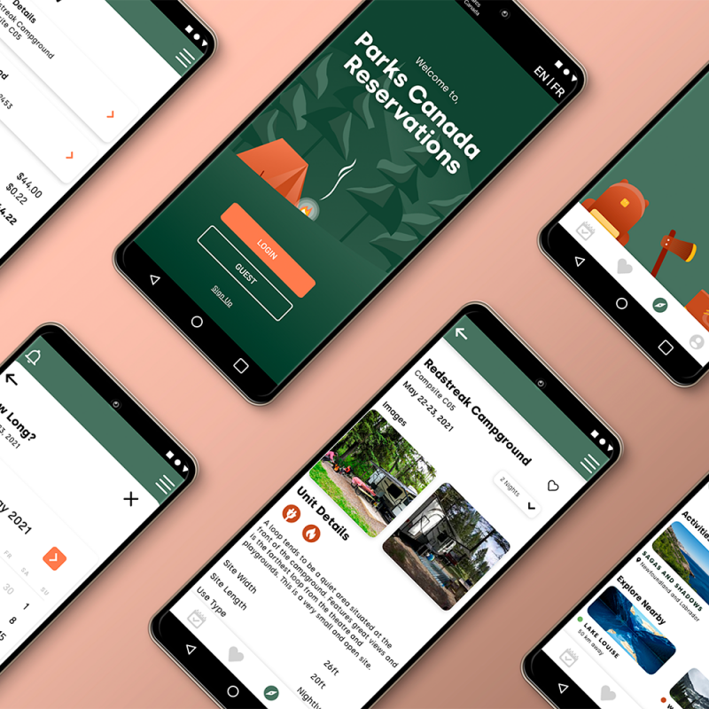 Canada Parks Camping App