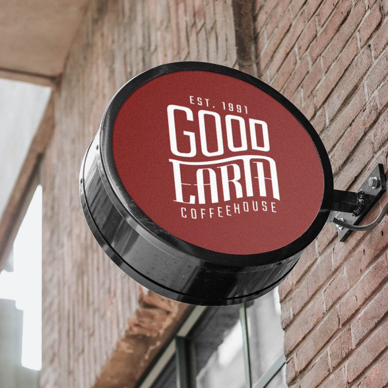 Good Earth Coffeehouse Branding