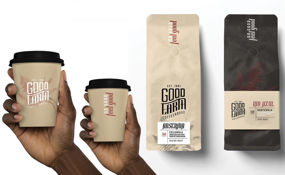 Good Earth Coffeehouse Branding 2