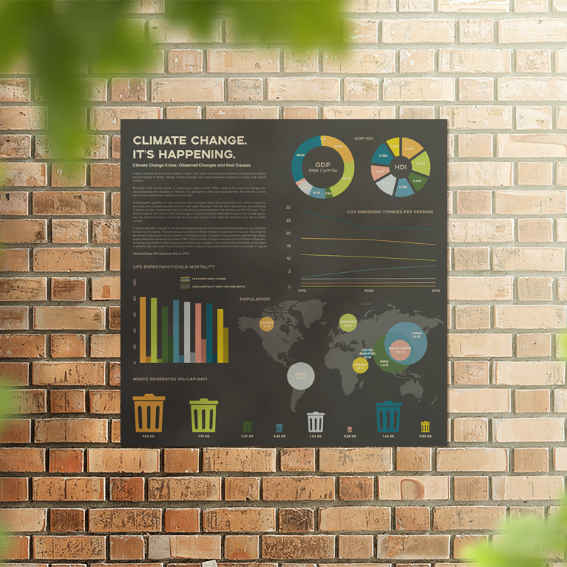 Information Graphic Poster