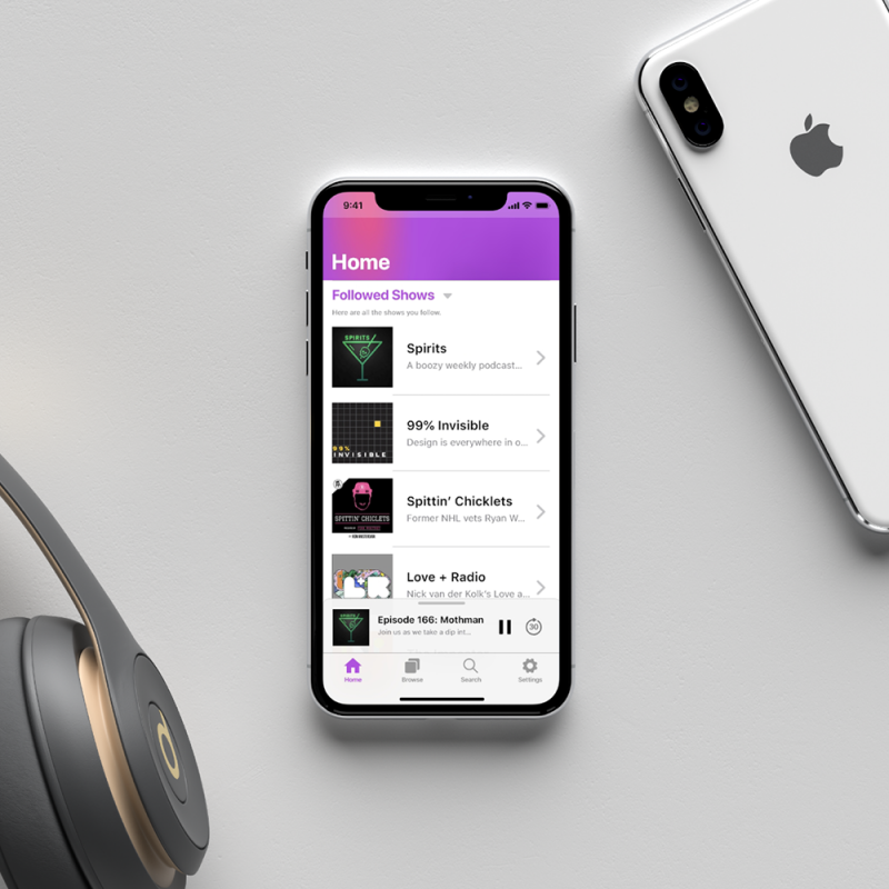 Apple Podcasts App Redesign