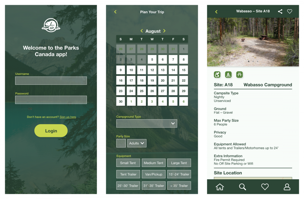 Parks Canada App 1