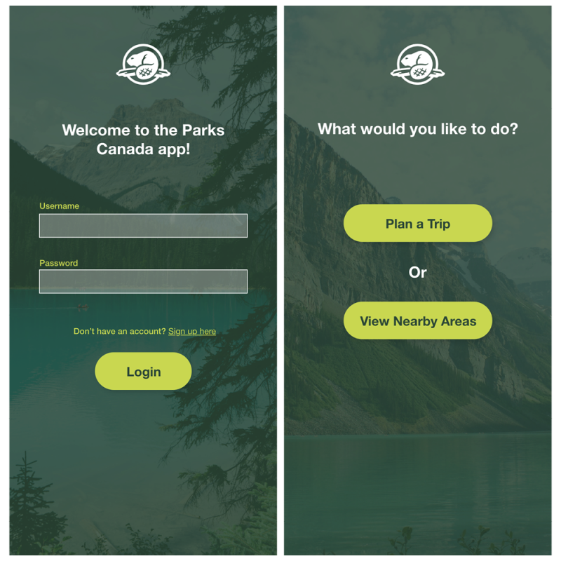 Parks Canada App