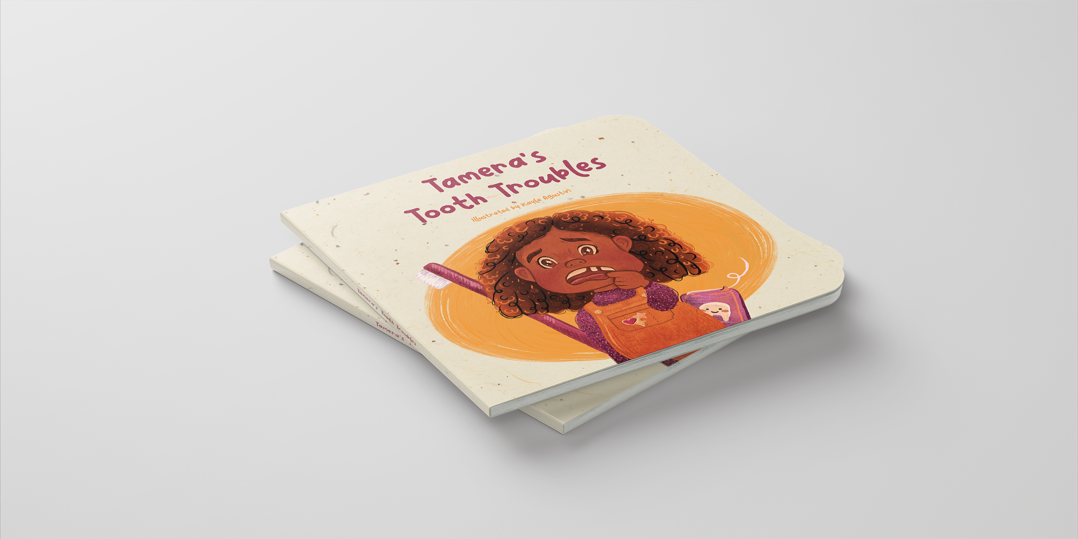 Tamera’s Tooth Troubles Children's Book Mock-Up 1
