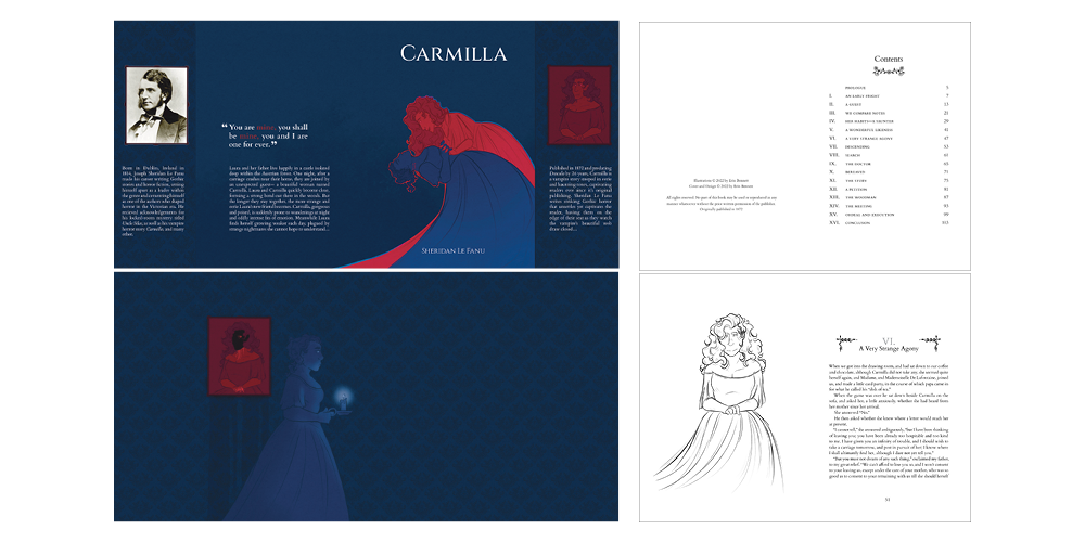 Carmilla Book Design
