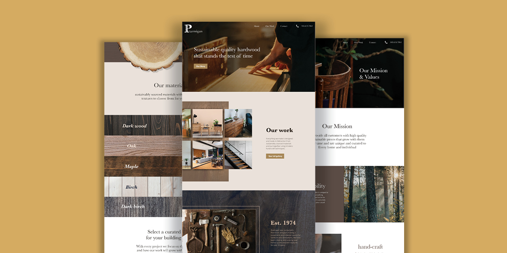 Ptarmigan Website Design