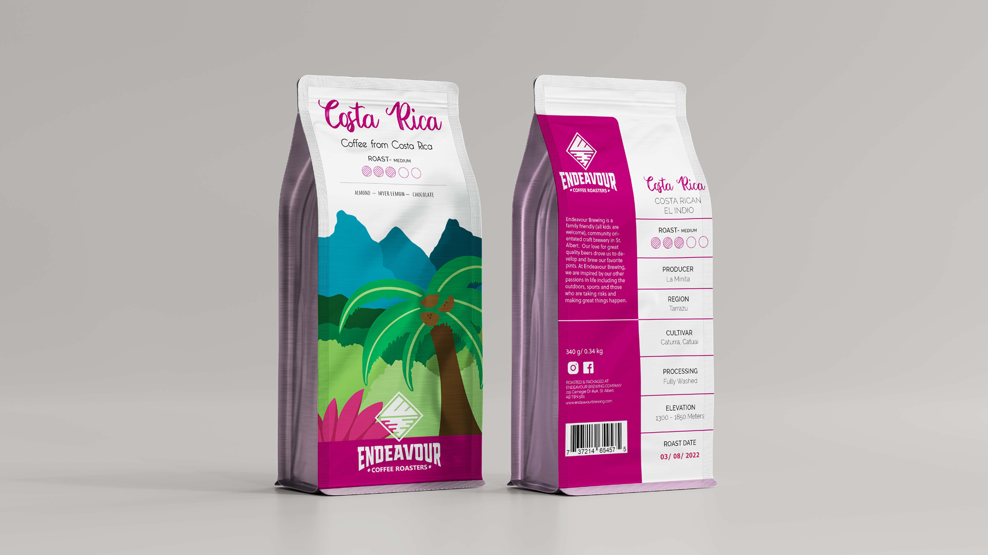 Endeavour Brewing Company Coffee Packaging 3