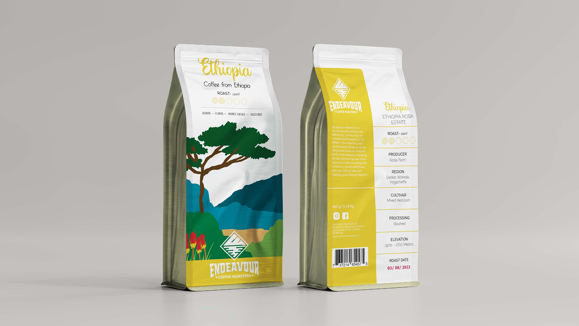 Endeavour Brewing Company Coffee Packaging 5