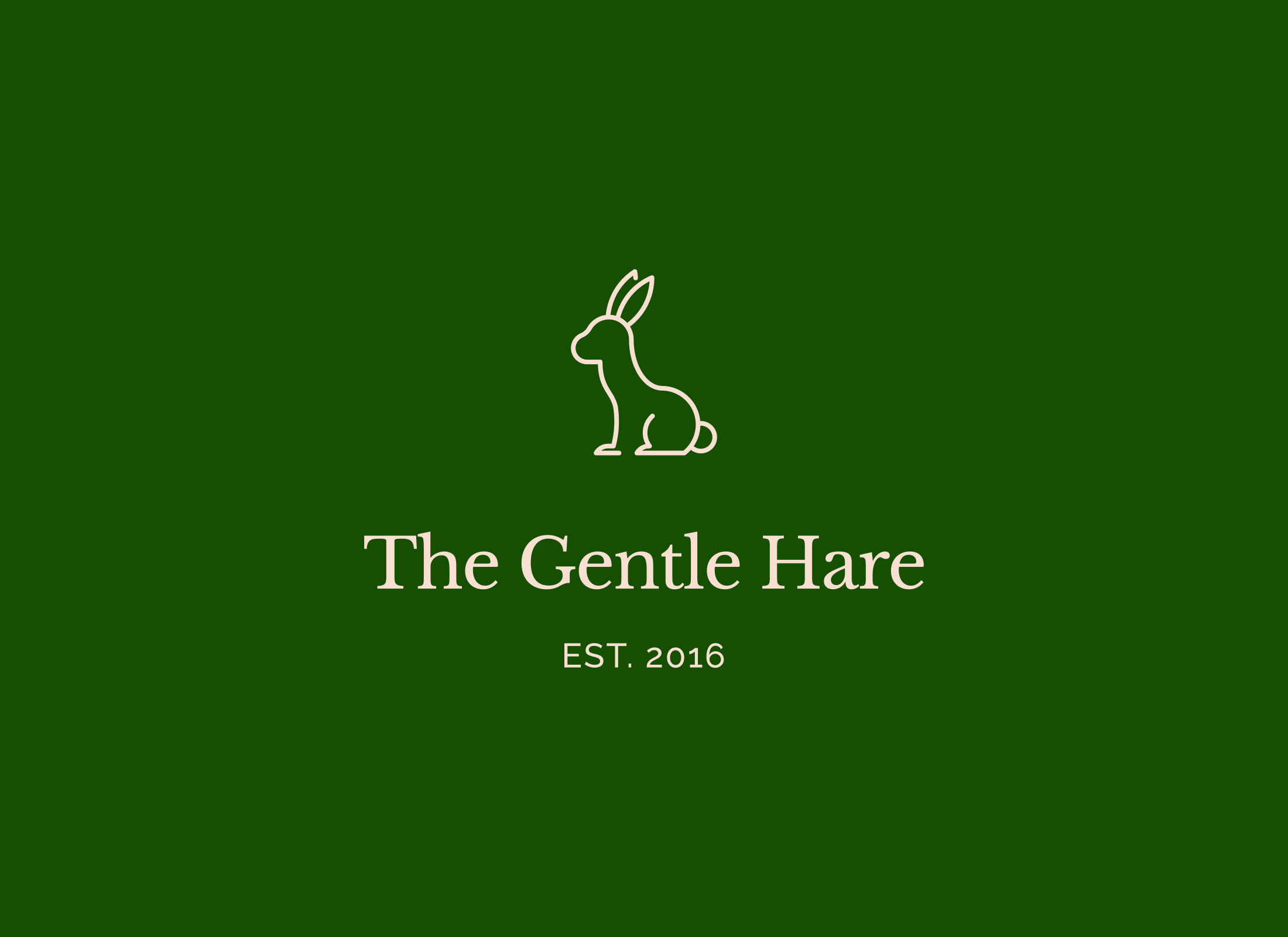 The Gentle Hare Brand Identity 1