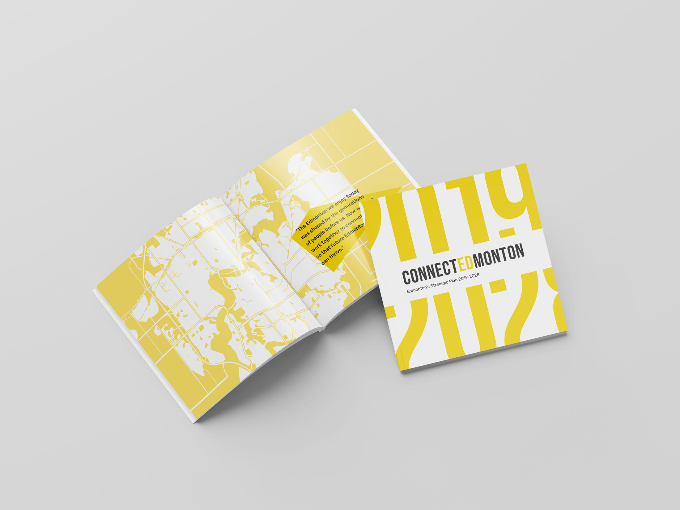Brochure Design: ConnectEdmonton Annual Report 1