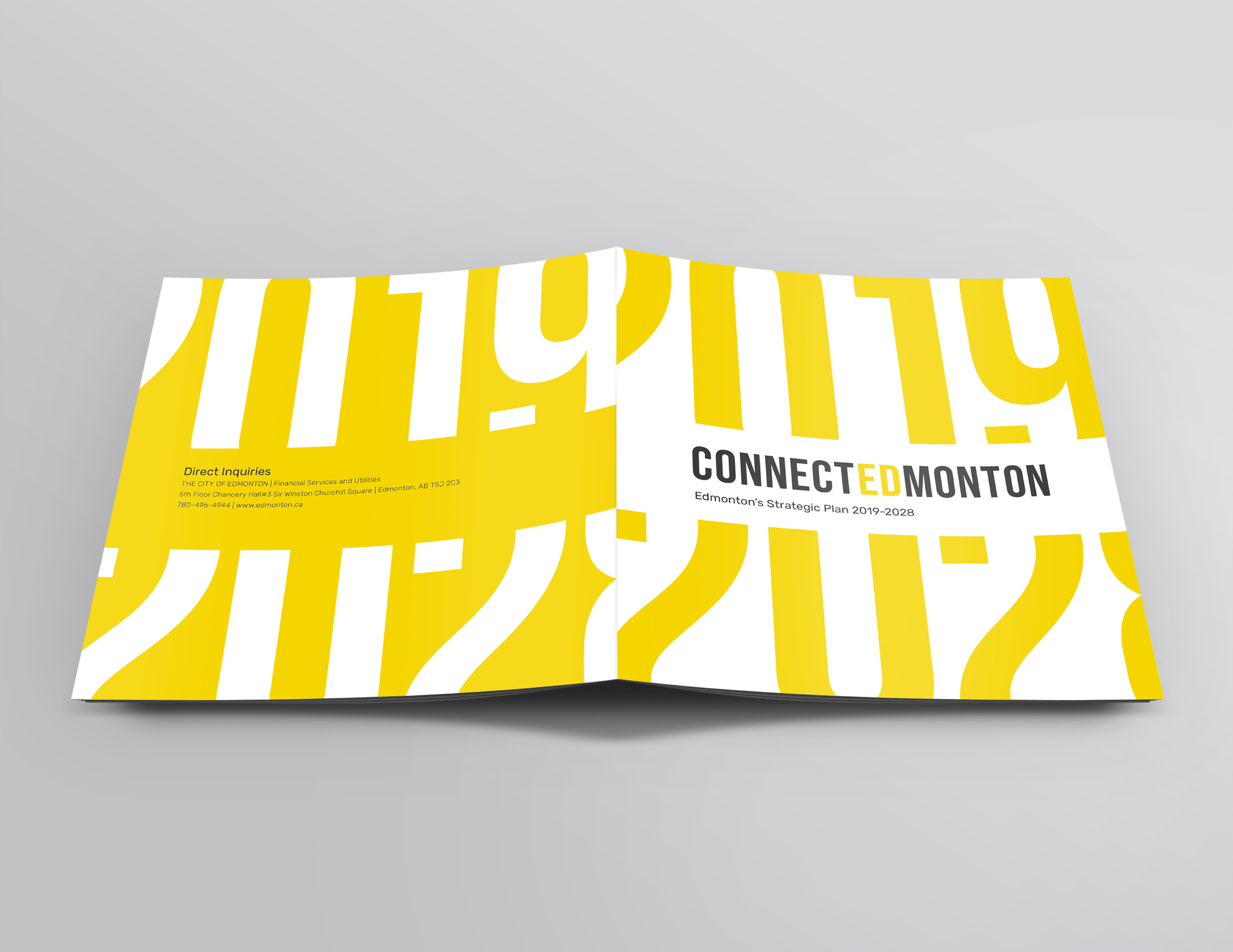 Brochure Design: ConnectEdmonton Annual Report 2