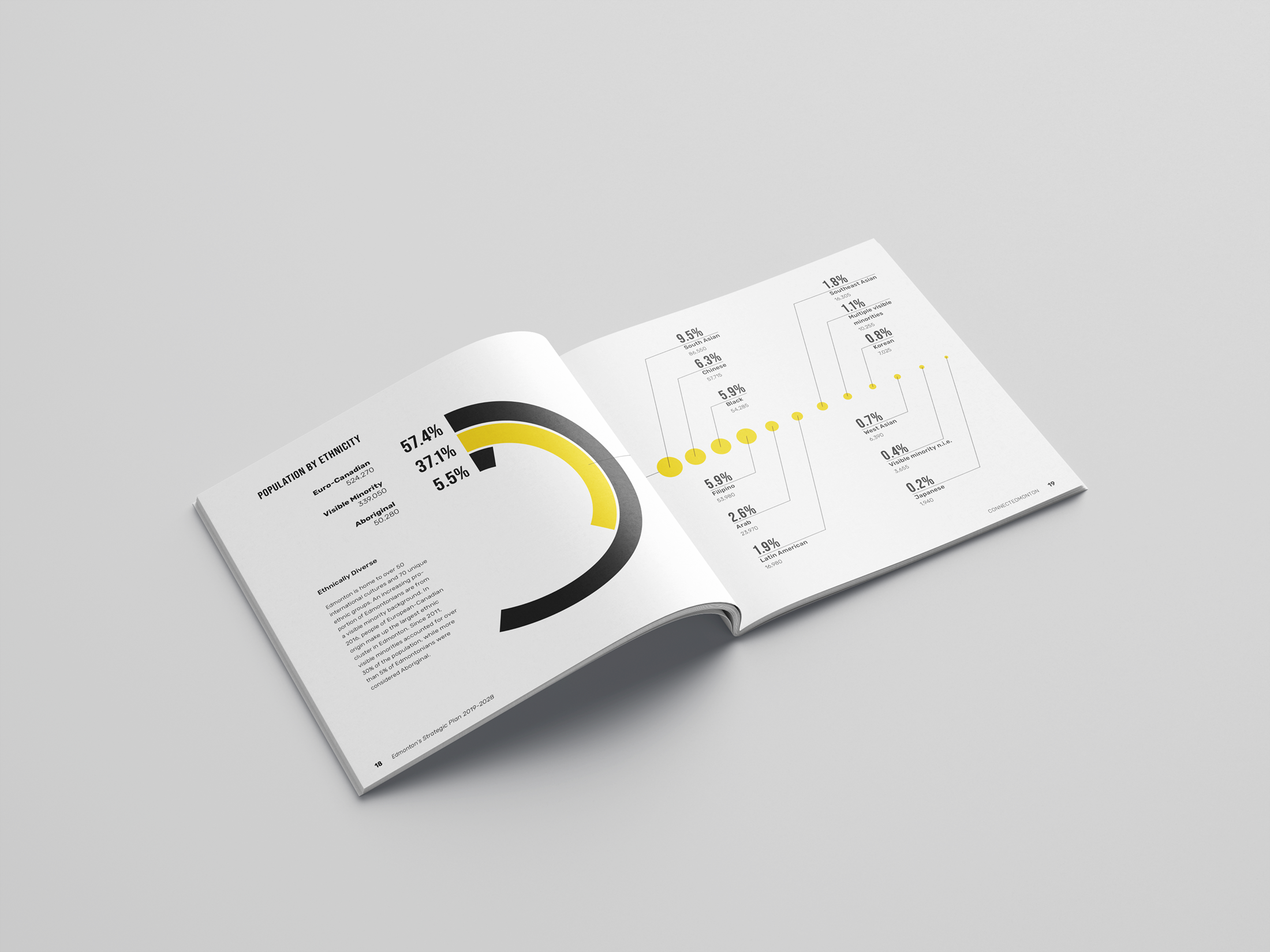 Brochure Design: ConnectEdmonton Annual Report 4