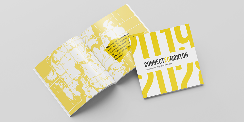 Brochure Design: ConnectEdmonton Annual Report