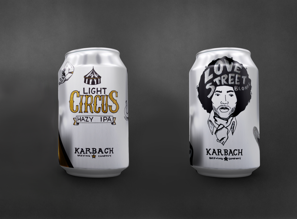 Beer Can Illustrations