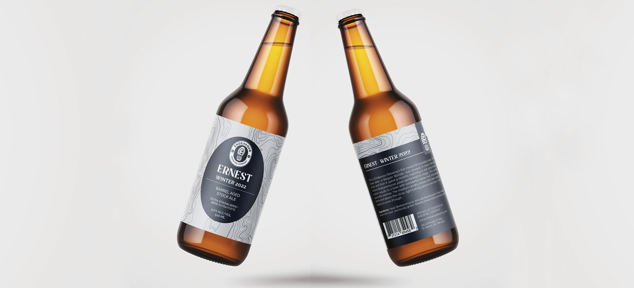 Endeavor Brewing Company Beer Labels 3