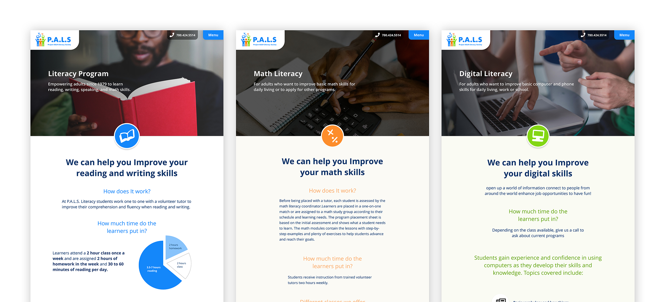 PALS brand and website redesign 5