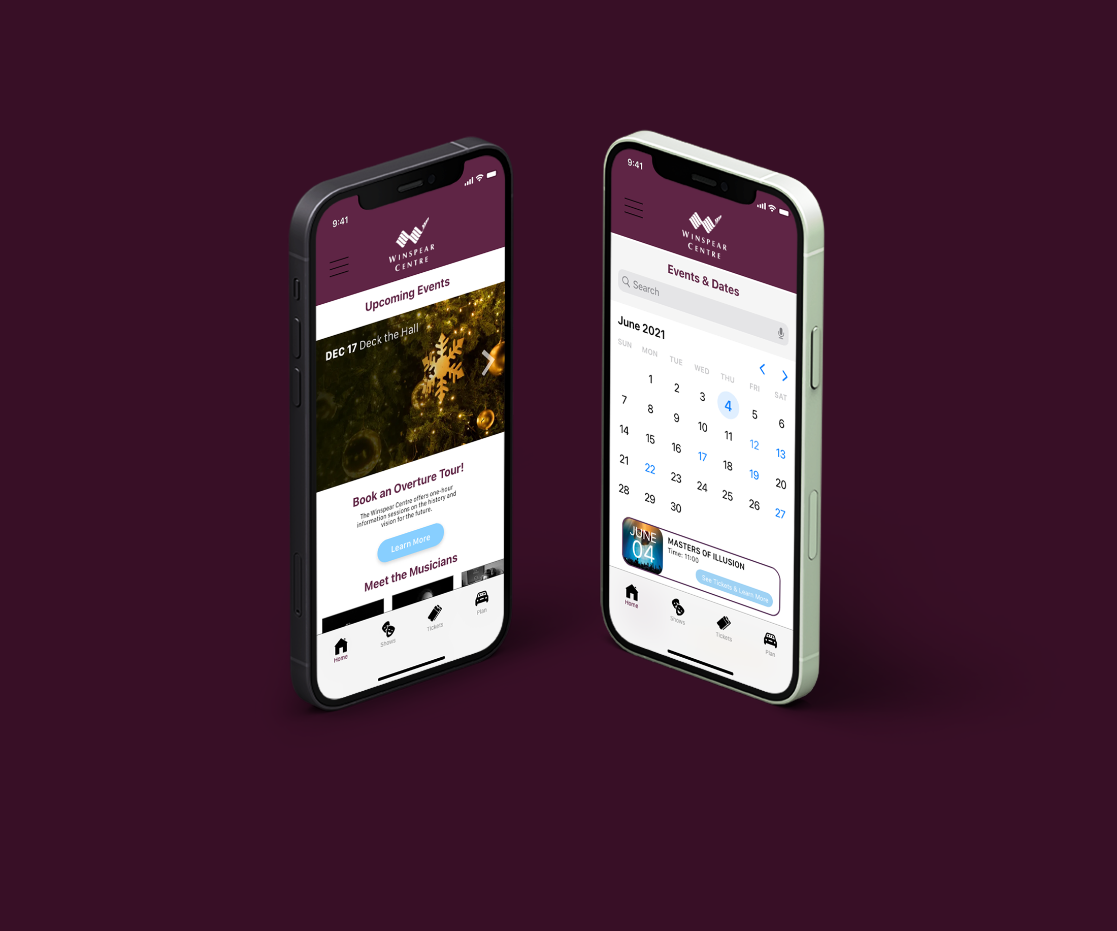 Winspear App Design - Image 2