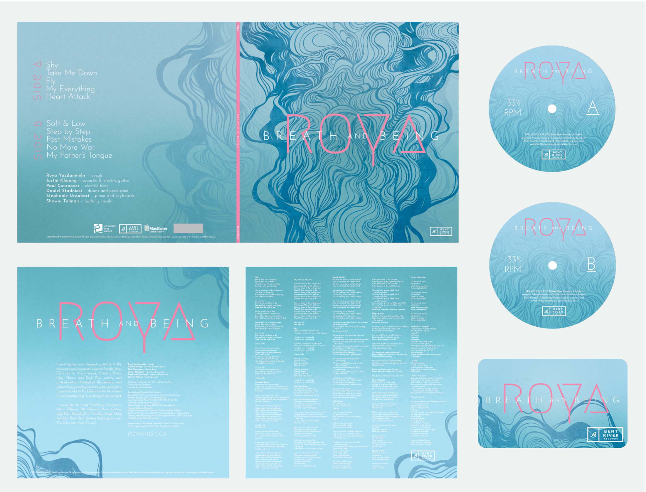 ROYA Album Cover (Bent River Records 2020 Winner) - Image 3