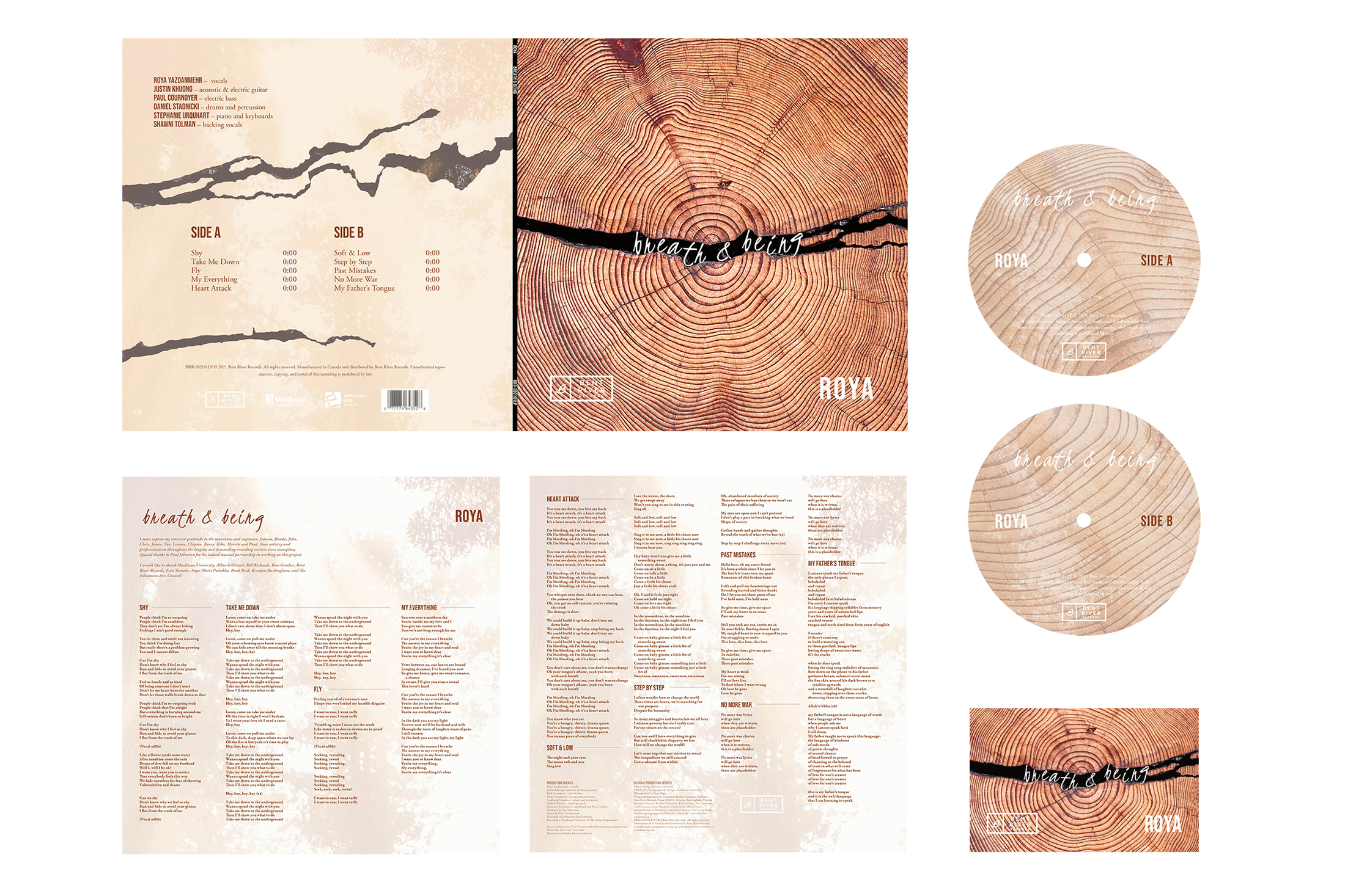 Breath & Being: Record Packaging - Image 2