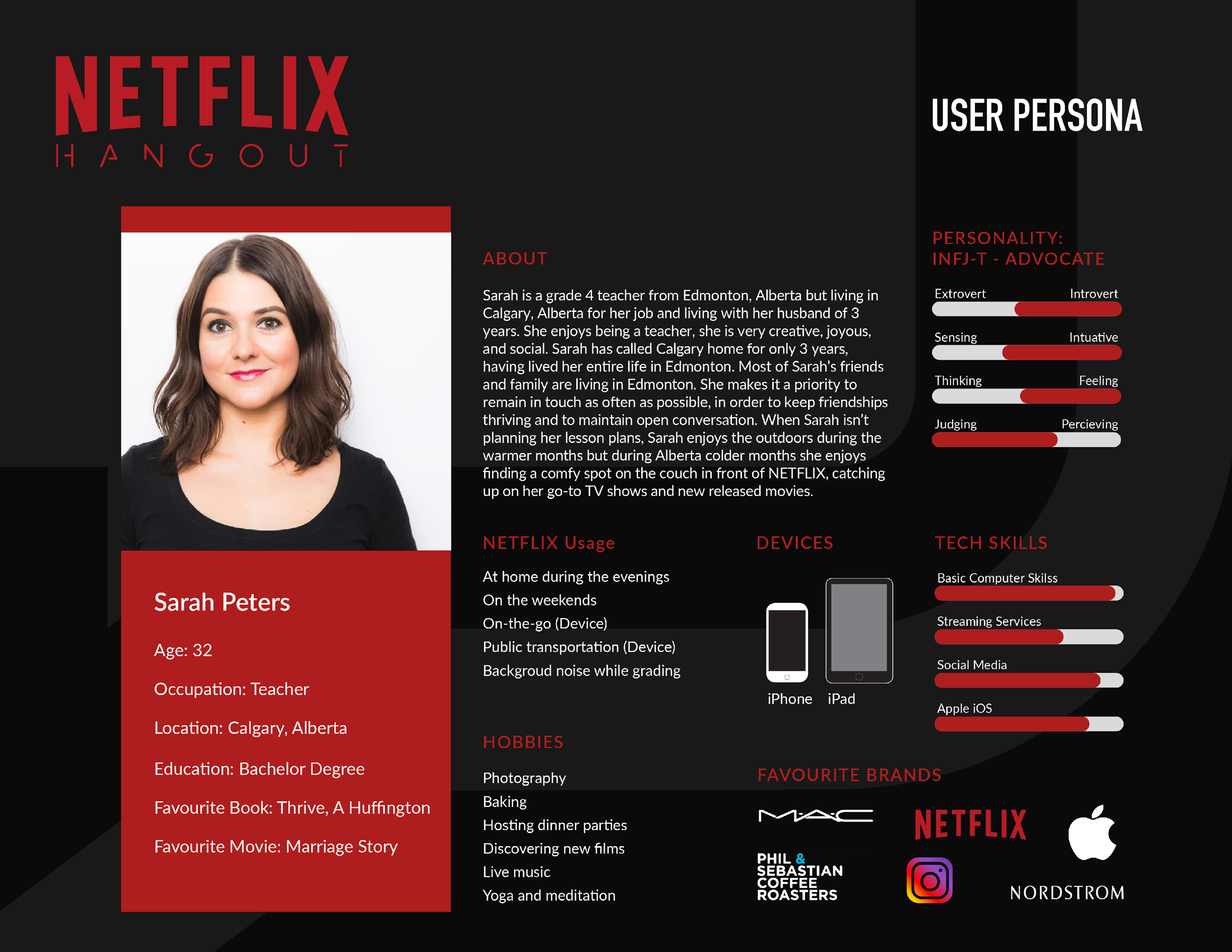 NETFLIX Hangout User Function - Interaction Design - Image 3