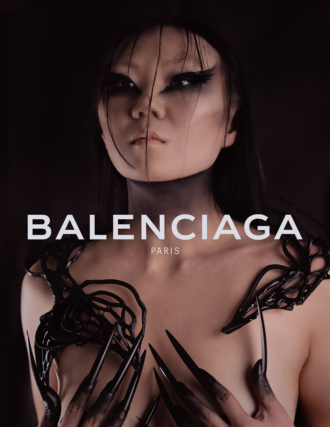 Art-Tech Fusion: McQueen-Inspired Shoot with 3D Couture - Image 2