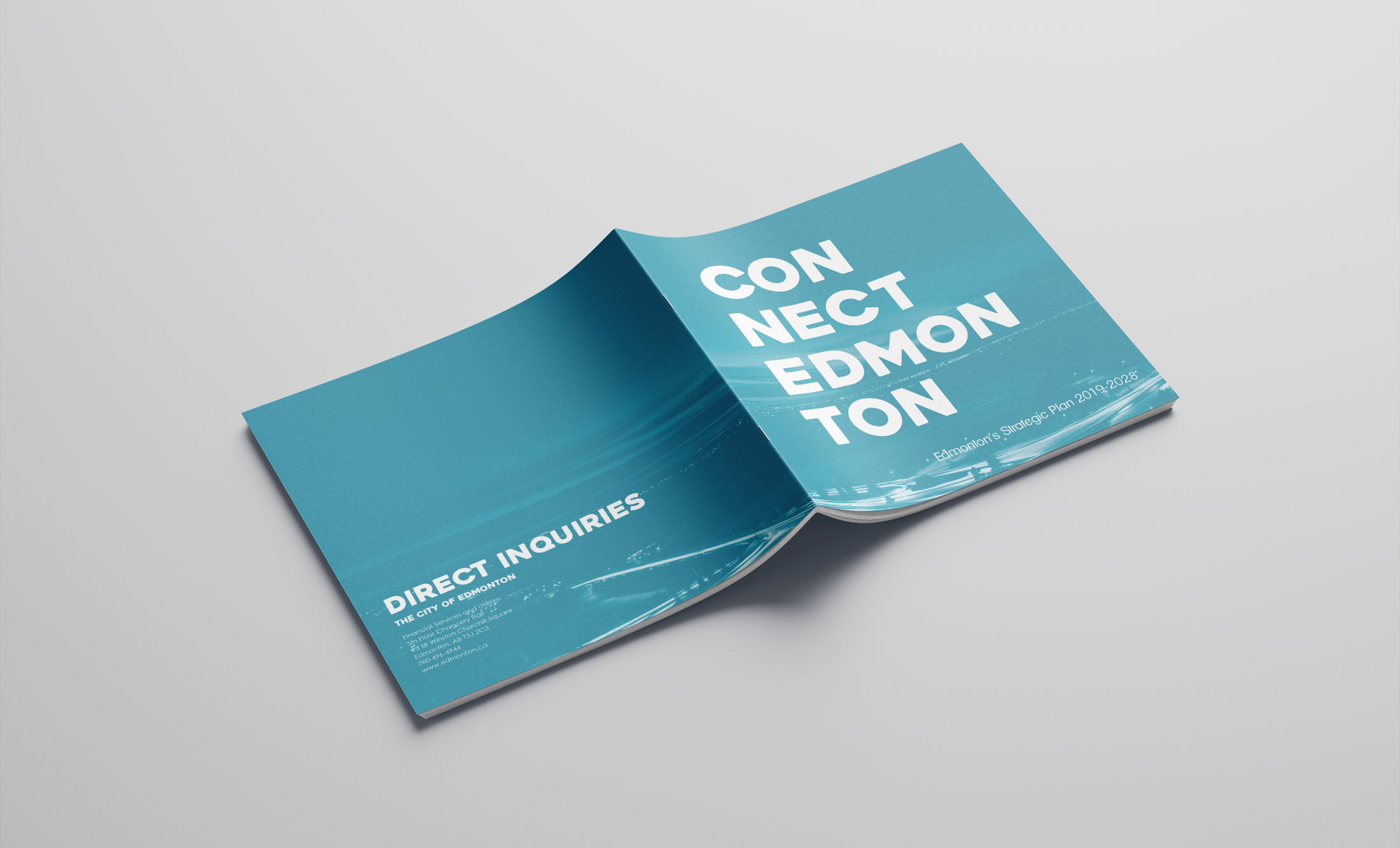 CONNECTEDMONTON Annual Report Brochure Design - Image 2