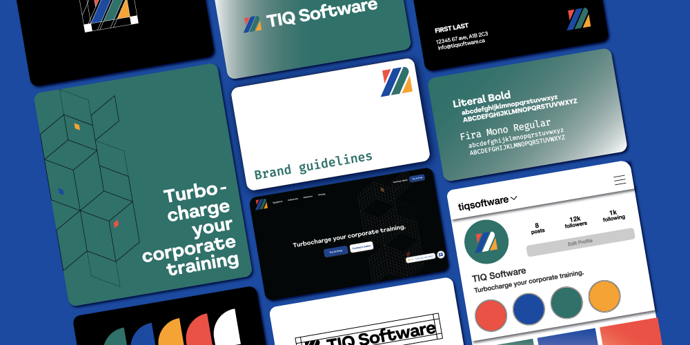 TIQ Software Brand Redesign
