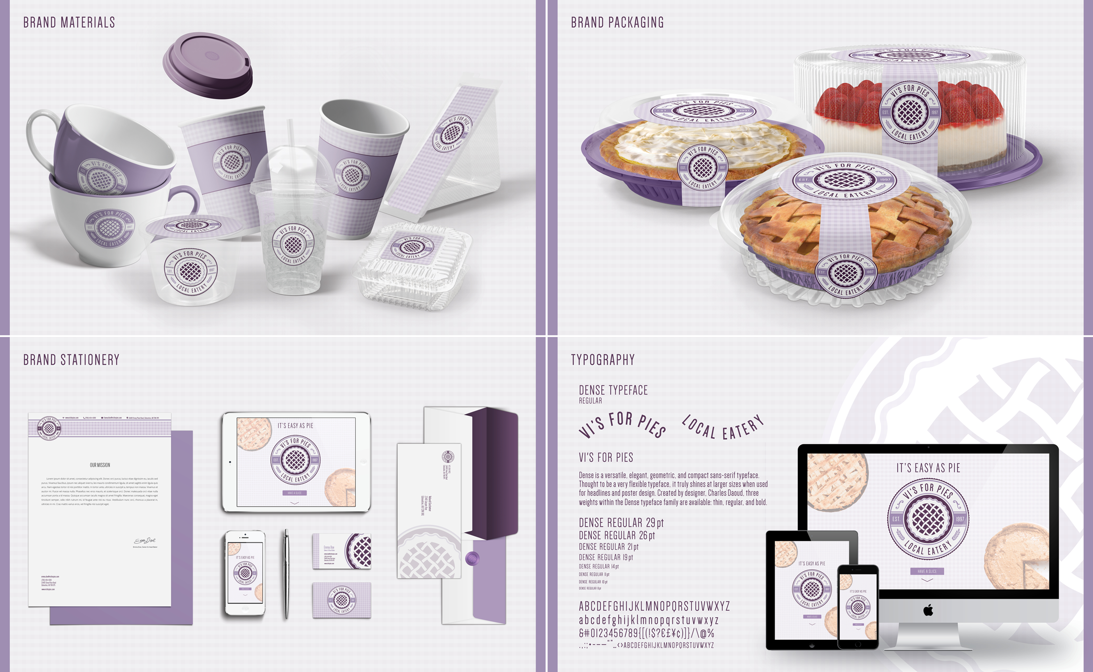 Vi’s for Pies Brand Redesign - Corporate ID & Branding - Image 5