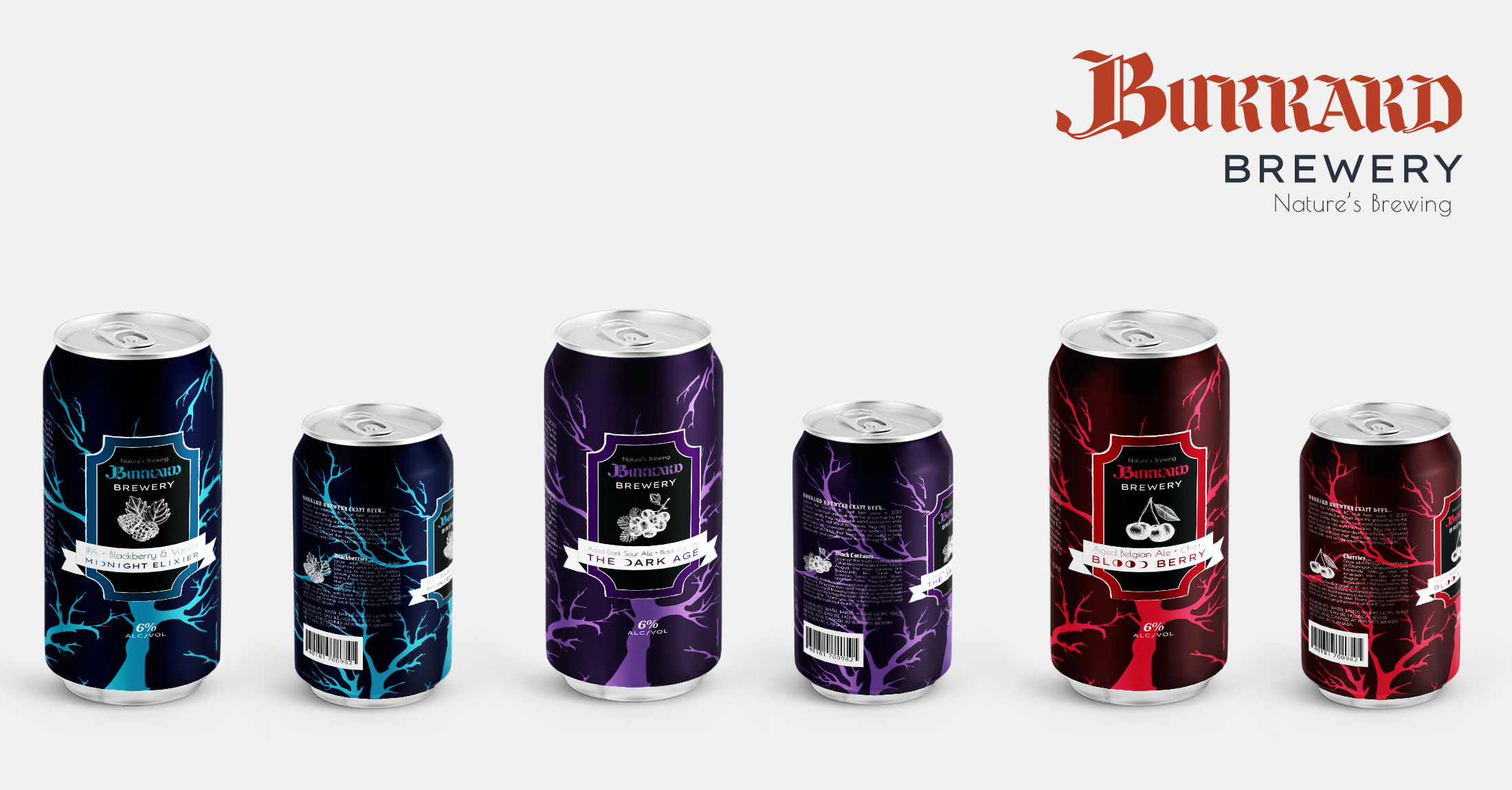 Burrard Brewery Product Design - Image 1