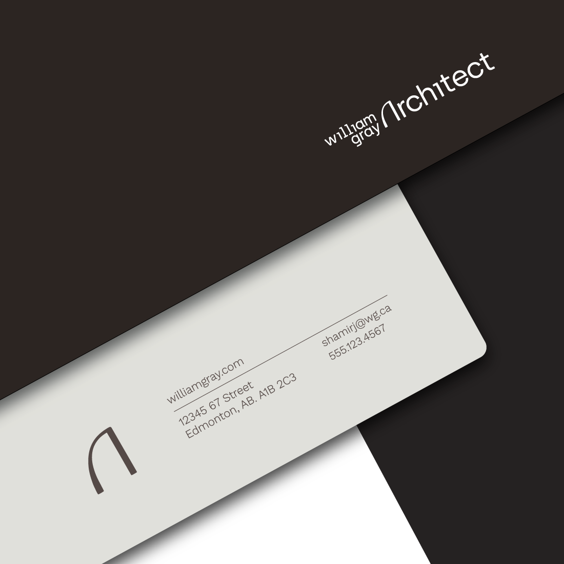 William Gray Architect Brand Identity - Image 2