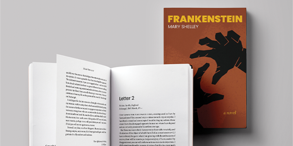 Publication Design - Frankenstein Novel Redesign
