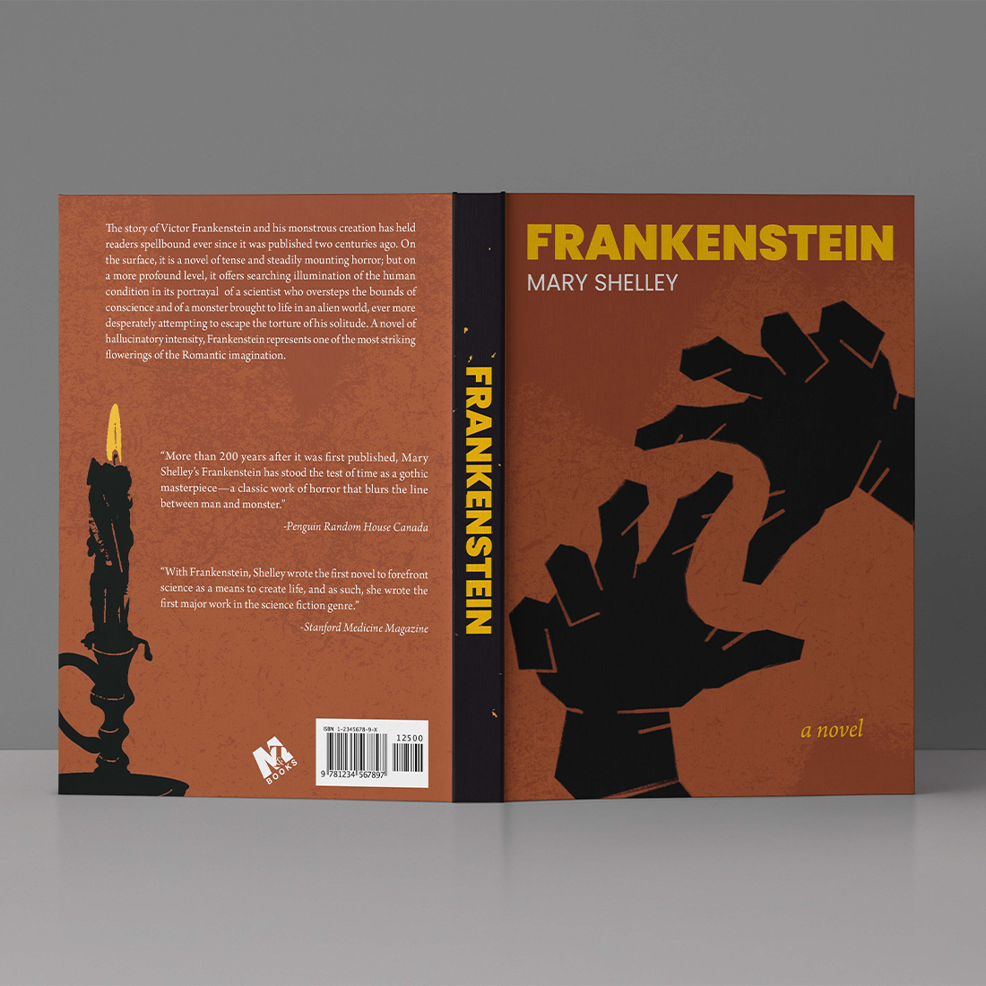 Publication Design - Frankenstein Novel Redesign - Image 2