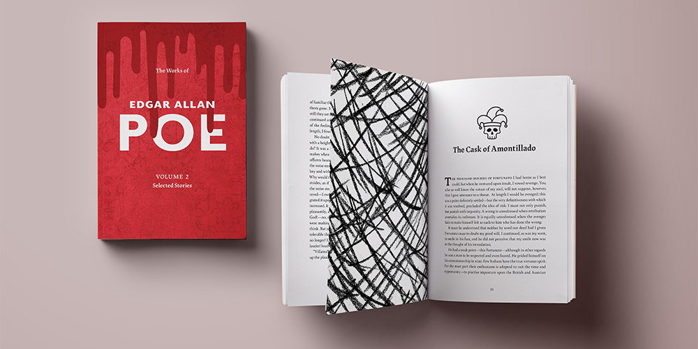 Book Design - Edgar Allan Poe Short Stories