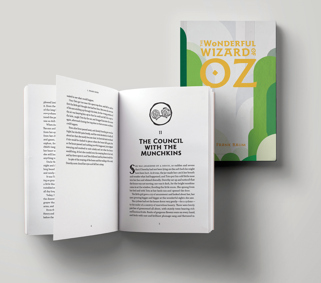 Book Design: The Wonderful Wizard of OZ - Image 2