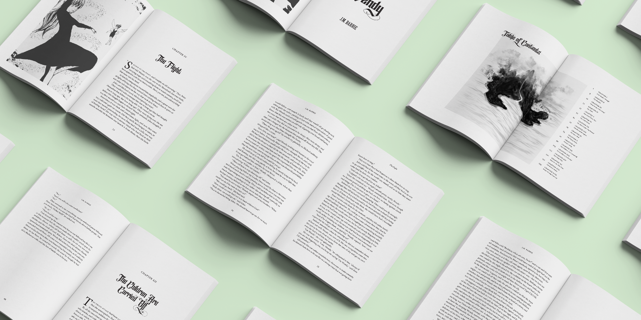Peter & Wendy Publication Design - Image 1